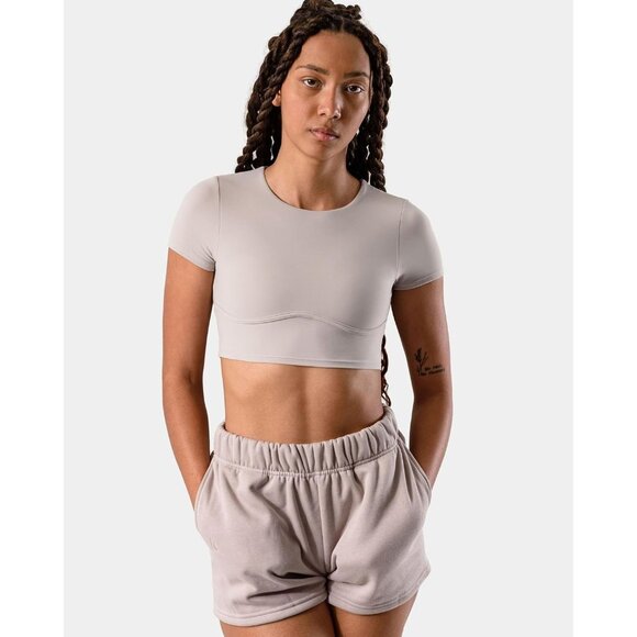 Women High Waisted Lounge Comfy Casual Cotton Shorts with Pockets - Picture 5 of 7